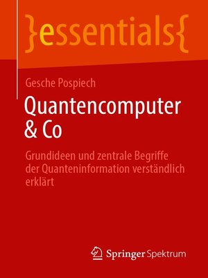 cover image of Quantencomputer & Co
